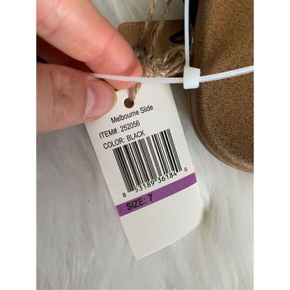 Seven7 Melbourne slider slipper - Picture 2 of 3